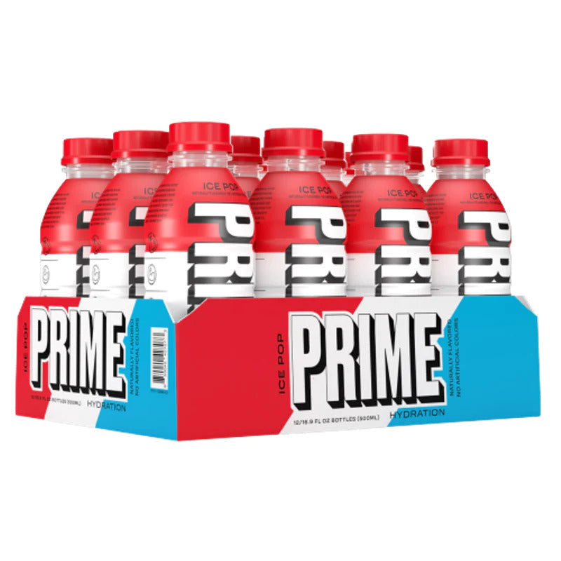 12 Pack Ice Pop prime Hydration Drink
